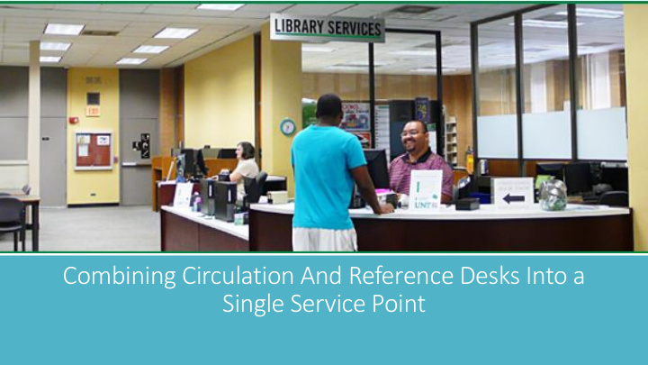 single service point presentation abstract