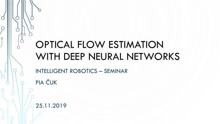 with deep neural networks
