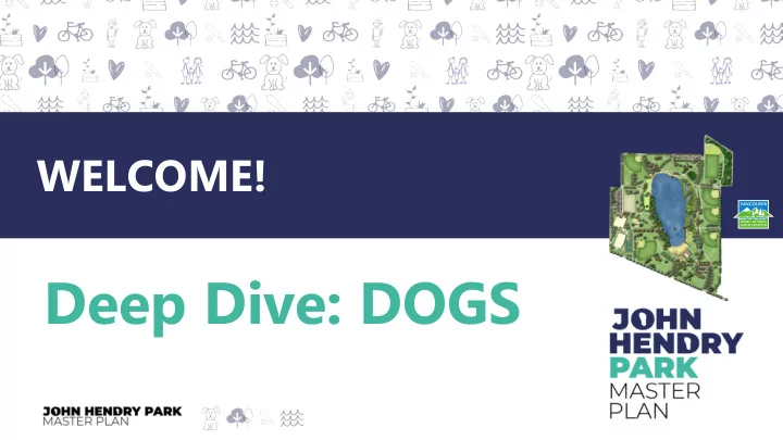 deep dive dogs session purpose