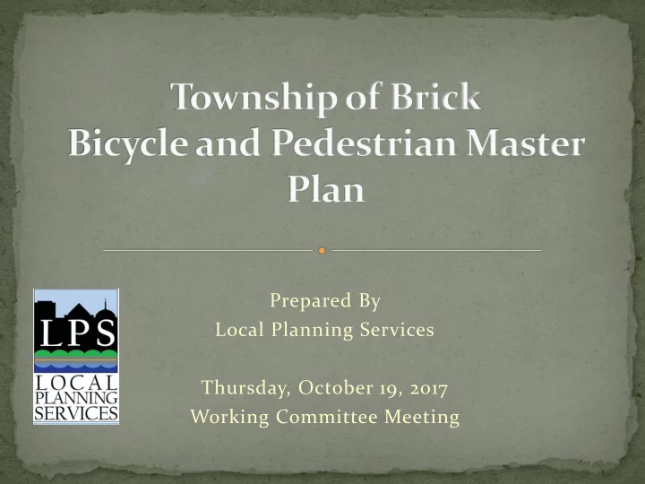 local planning services