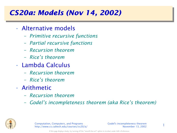 cs20a models nov 14 2002