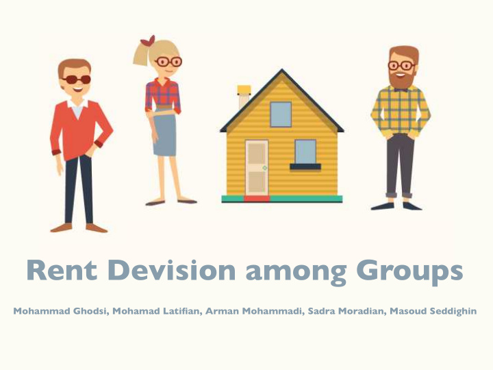 rent devision among groups