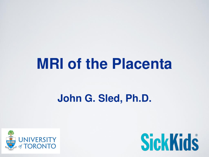mri of the placenta