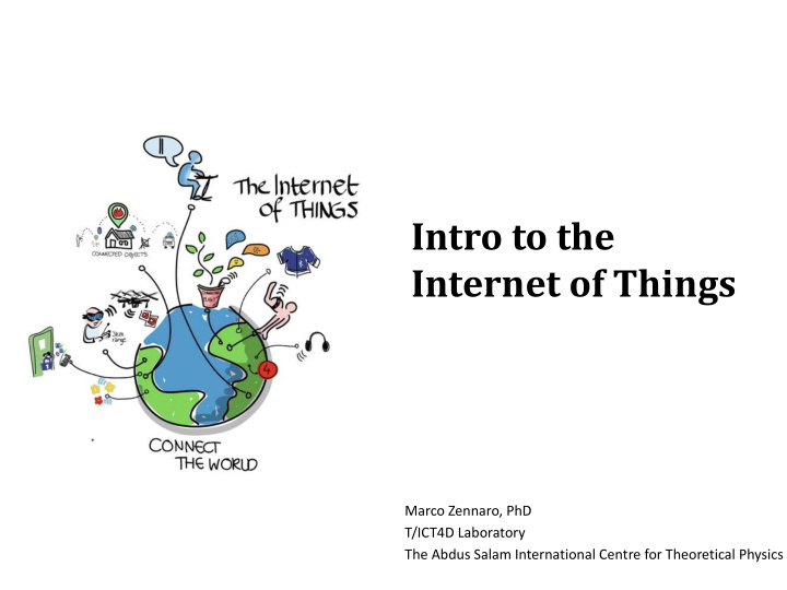 intro to the internet of things