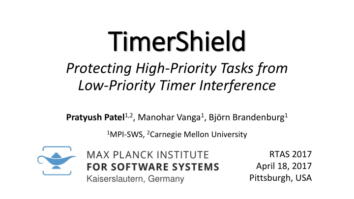 timershield