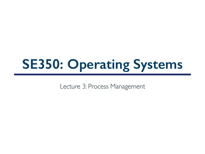 se350 operating systems