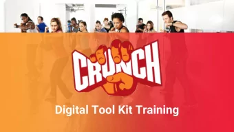 Digital Tool Kit Training  The Crunch Digital Tool Kit is one of the most advanced  fully