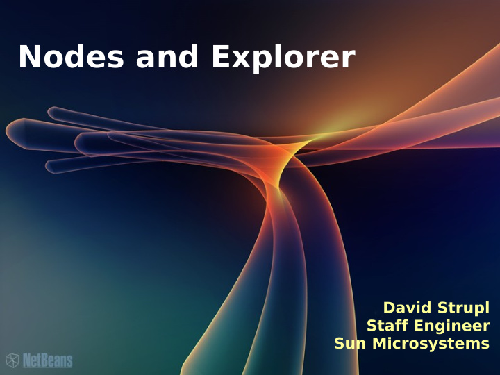 nodes and explorer