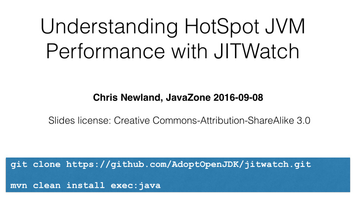 understanding hotspot jvm performance with jitwatch