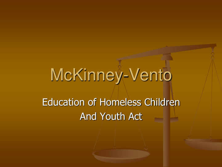 mckinney vento