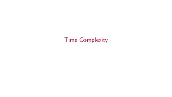 Time Complexity  [Turing] has for the first time succeeded in giving an absolute definition of an