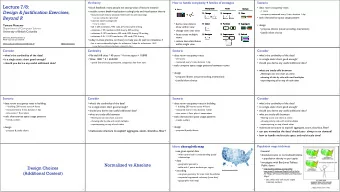 Lecture 7/8:   block feedback: many people not seeing value of lecture material   data: room