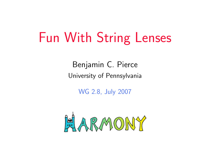 fun with string lenses