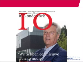 Computations and Interaction  Jos Baeten  Systems Engineering (Dept. of Mech. Eng.) and  Theory of