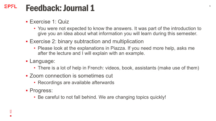 feedback journal 1