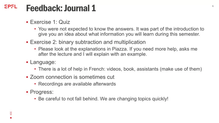 feedback journal 1