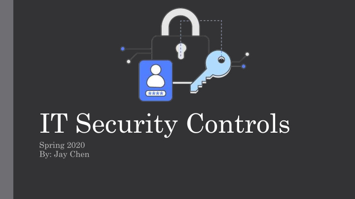 it security controls