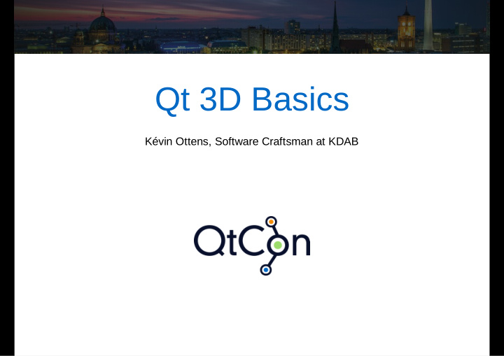 qt 3d basics