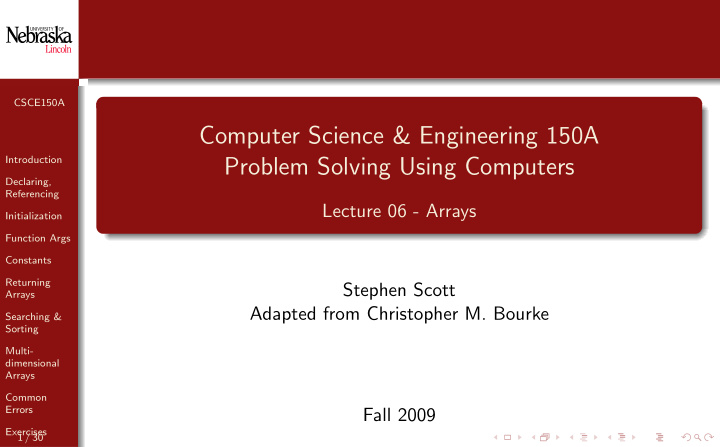 computer science engineering 150a
