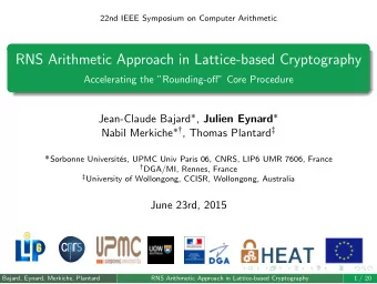 RNS Arithmetic Approach in Lattice-based Cryptography  Accelerating the Rounding-off Core