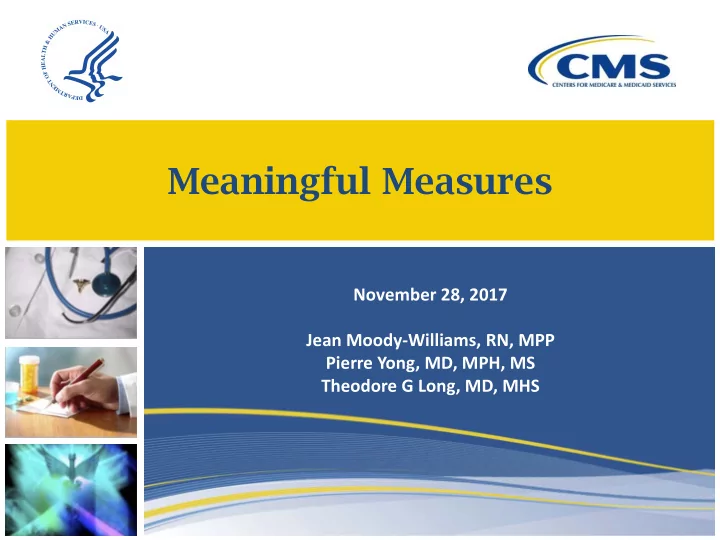 meaningful measures