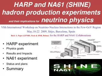 HARP and NA61 (SHINE)  hadron production experiments and their implications for neutrino physics