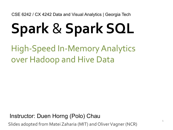 spark spark sql