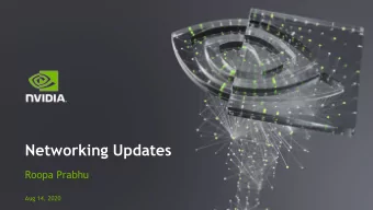 Networking Updates  Roopa Prabhu  Aug 14, 2020  Linux Kernel dataplane for an Open standards  based