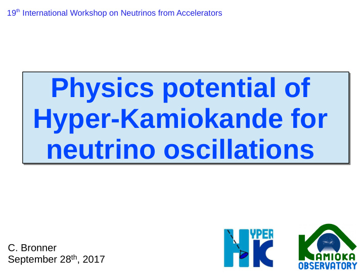 physics potential of hyper kamiokande for neutrino