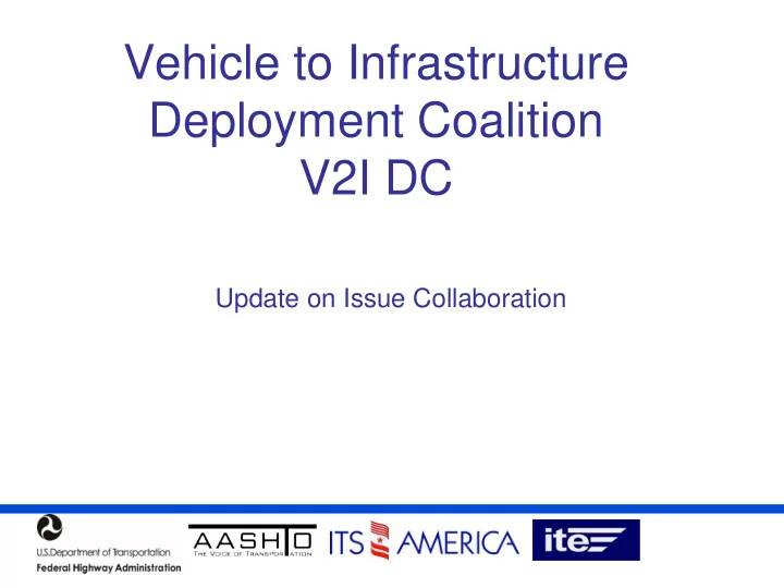 deployment coalition