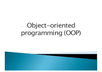 Everything is an object.  1.  Objects communicate by sending and  2.  receiving messages.  Objects