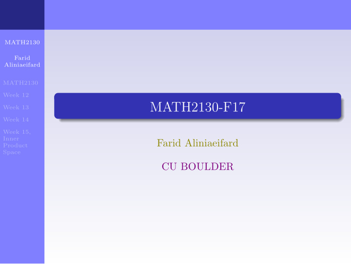 math2130 f17