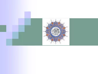 In the name of Allah  the compassionate, the merciful  Digital Video Systems  S. Kasaei  S. Kasaei