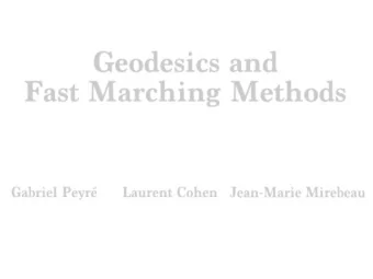 Geodesic computation on a graph Graph: ( V, E ), V = { 1 , . . . , n } , E  V 2 (symmetric).  j