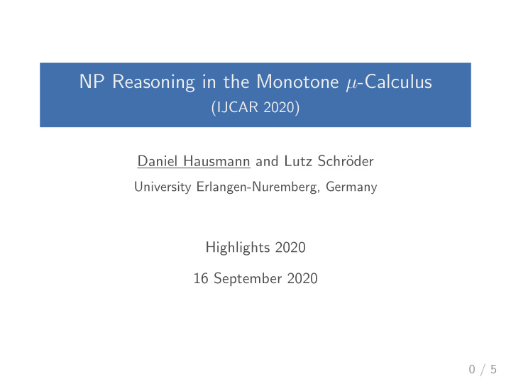 np reasoning in the monotone calculus
