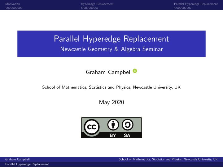 parallel hyperedge replacement