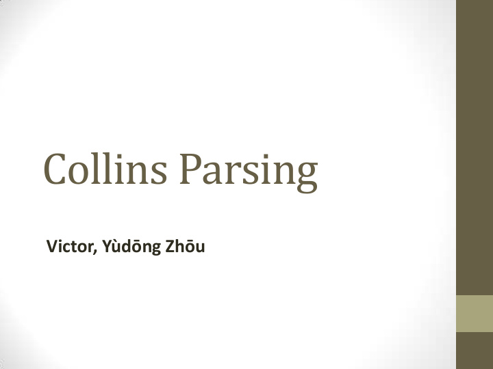 collins parsing