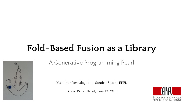 fold based fusion as a library