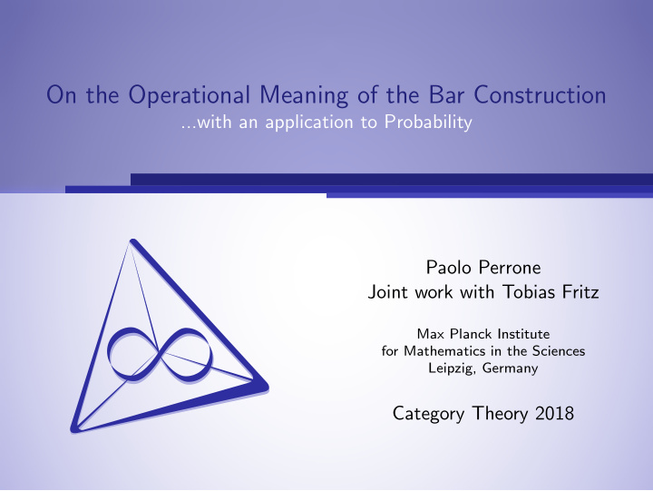 on the operational meaning of the bar construction