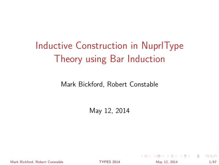 inductive construction in nuprltype theory using bar