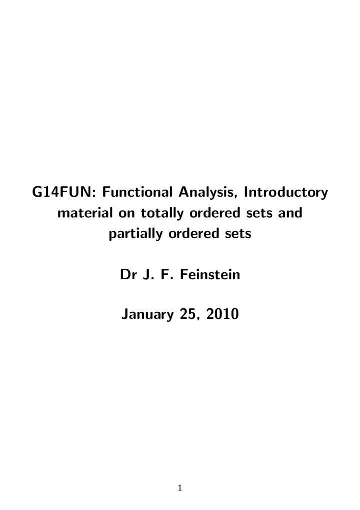 g14fun functional analysis introductory material on