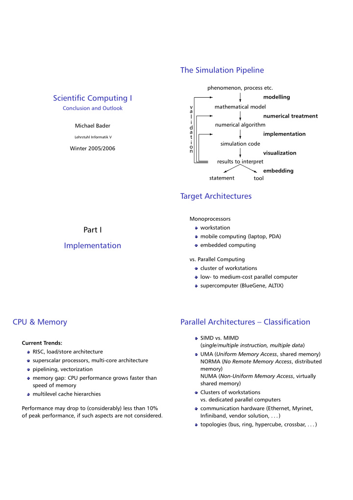 the simulation pipeline