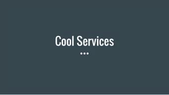 Cool Services  GOGS  Go Git Server    Your own personal Github!    Gogs.io    Might be in