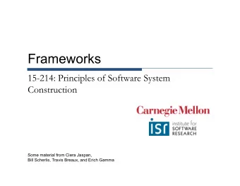 Frameworks