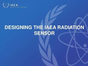 SENSOR  Contents  General Approach to HW Design  CAD Tools Overview  Requirements for IAEA