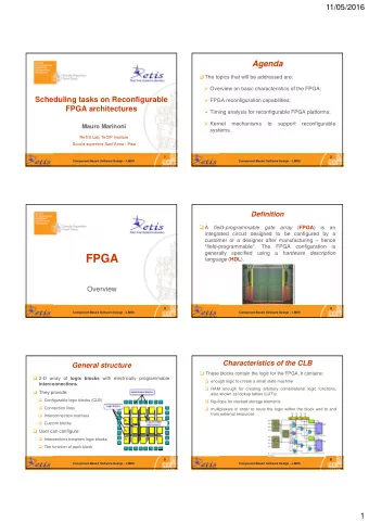 FPGA language ( HDL ).  Overview  3  4  Component-Based Software Design  LMES  Component-Based