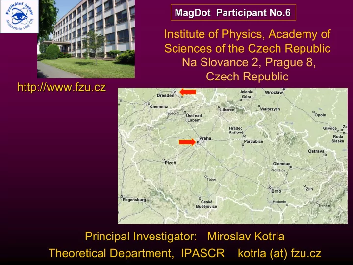 magdot participant no 6 magdot participant no 6 institute