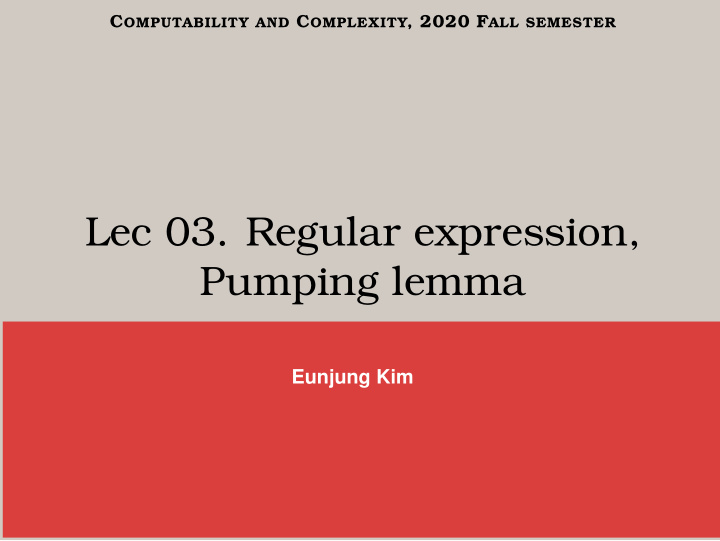 lec 03 regular expression pumping lemma