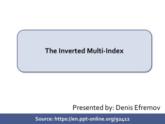 Presented by: Denis Efremov  Source: https://en.ppt-online.org/92412  1/26  Introduction   Main