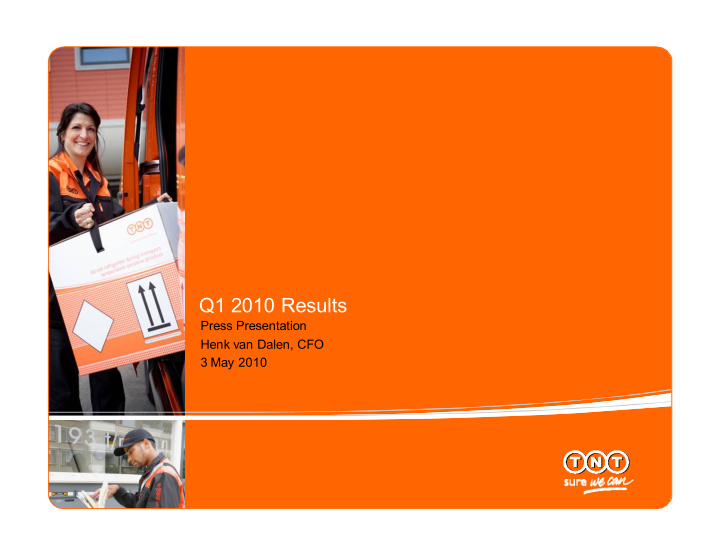 q1 2010 results